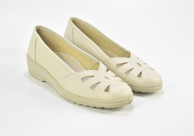 Alpina Damen Halbschuhe Slipper Ballerinas UK 7 Nr. 24-J 2670-Schuh-Gebraucht-secondhand