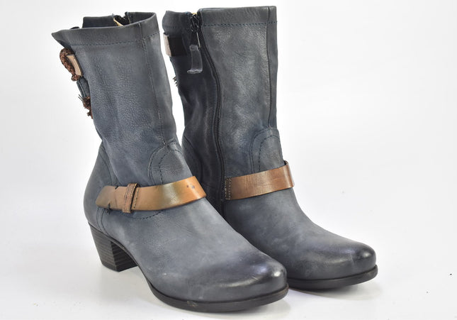 Piedi Nudi Damen Stiefelette Boots EUR 39 Nr. 23-M 4242-Schuh-Gebraucht-secondhand