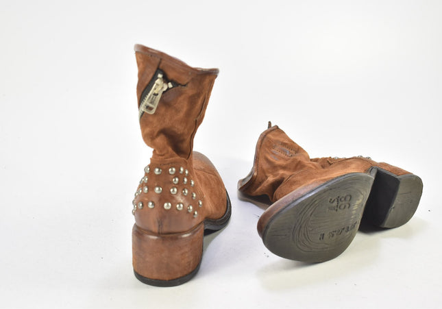 Airstep Damen Stiefelette Boots EUR 36 Nr. 24-F 2735-Schuh-Gebraucht-secondhand