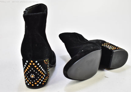 Cafe Noir Damen Stiefelette Boots EUR 40 Nr. 24-B 5822-Schuh-Gebraucht-secondhand
