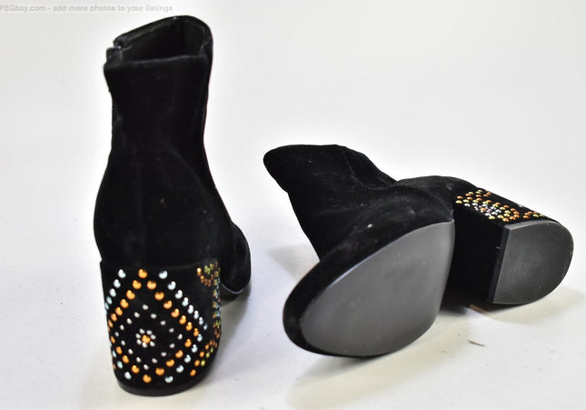 Cafe Noir Damen Stiefelette Boots EUR 40 Nr. 24-B 5822-Schuh-Gebraucht-secondhand