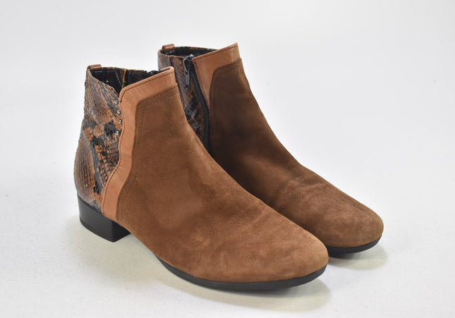 Gabor Damen Stiefelette Boots UK 4,5 Nr. 24-B 801-Schuh-Gebraucht-secondhand