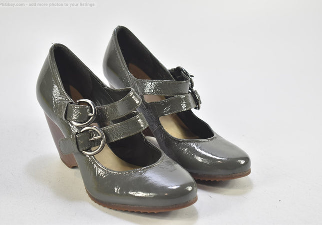 Clarks Damen Pumps High Heels UK 4,5 Nr. 25-J 421-Schuh-Gebraucht-secondhand