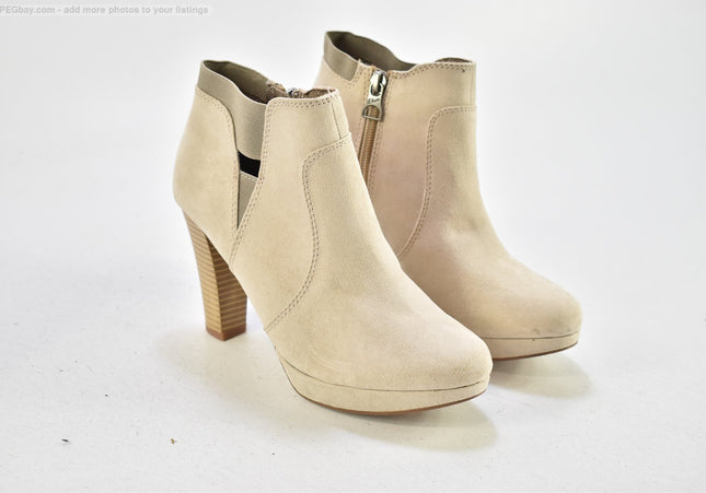 s.Oliver Damen Stiefelette Boots EUR 37 Nr. 24-B 6200-Schuh-Gebraucht-secondhand