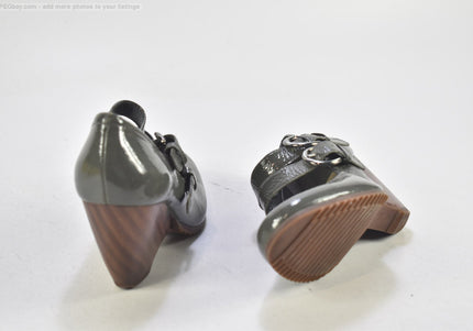 Clarks Damen Pumps High Heels UK 4,5 Nr. 25-J 421-Schuh-Gebraucht-secondhand