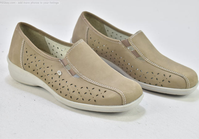 Medicus Damen Halbschuhe Slipper Ballerinas UK 4,5 Nr. 25-Y 1291-SchuhGebraucht