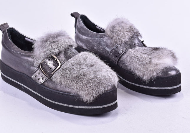 Maripé Damen Halbschuhe Slipper Ballerinas SL 26 cm Nr. 24-F 792-Schuh-Gebraucht-secondhand