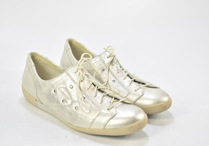 Waldläufer Damen Halbschuhe Freizeitschuhe UK 7 Nr. 24-P 2284-Schuh-Gebraucht-secondhand