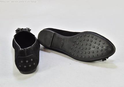 Tods Damen Halbschuhe Slipper Ballerinas EUR 36,5 Nr. 25-U 1450 - Schuh-Gebraucht - Second-hand - gebrauchte Schuhe