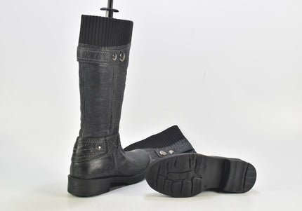 Damen Stiefel Stiefelette Boots EUR 38 Nr. 24-B 4254-Schuh-Gebraucht-secondhand