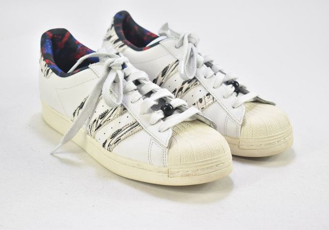 Adidas Superstar Herren Sportschuhe Sneaker EUR 40 2/3 Nr. 24-T 1633-Schuh-Gebraucht-secondhand