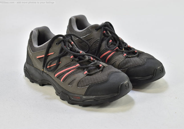Salomon Damen Wanderschuhe Trekking EUR 38 2/3 Nr. 25-T 2226-gebrauchte Schuhe-second hand-SchuhGebraucht