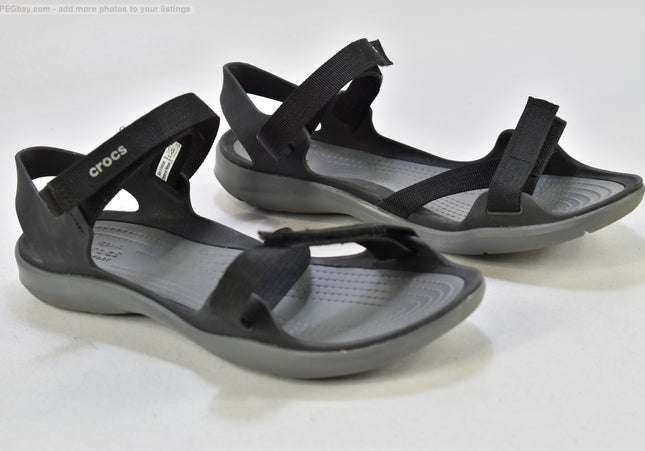 Crocs Damen Sandale Sandalette US 9 Nr. 25-S 4074-SchuhGebraucht