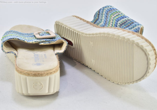 Rieker  Damen Sandale Pantolette  EUR 39 Nr. 26-S 1486