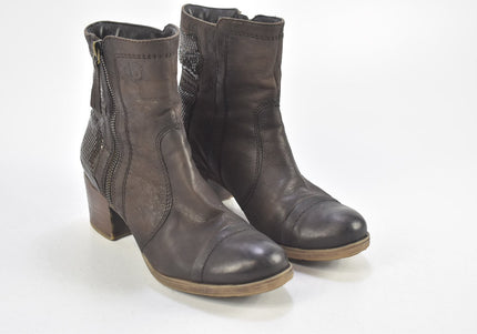 Bugatti Damen Stiefelette Boots EUR 37 Nr. 24-F 1255-Schuh-Gebraucht-secondhand