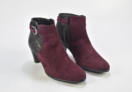 Via Milano Damen Stiefelette Boots EUR 36,5 Nr. 24-B 1679-Schuh-Gebraucht-secondhand