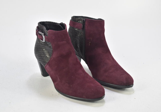 Via Milano Damen Stiefelette Boots EUR 36,5 Nr. 24-B 1679-Schuh-Gebraucht-secondhand