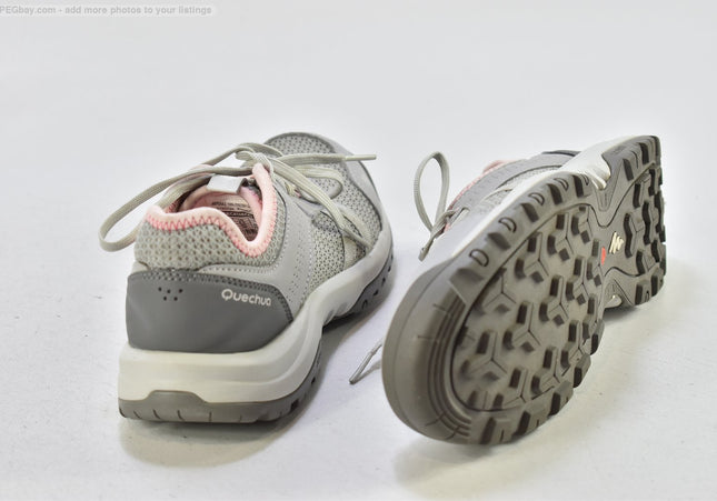 Quechua Damen Wanderschuhe Trekking EUR 38 Nr. 25-T 356-gebrauchte Schuhe-second hand-SchuhGebraucht