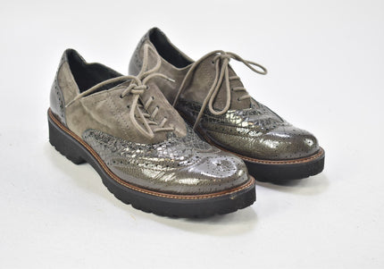 Semler Damen Halbschuhe Freizeitschuhe UK 4,5 Nr. 24-A 2082-Schuh-Gebraucht-secondhand