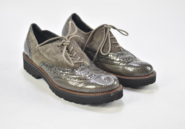 Semler Damen Halbschuhe Freizeitschuhe UK 4,5 Nr. 24-A 2082-Schuh-Gebraucht-secondhand