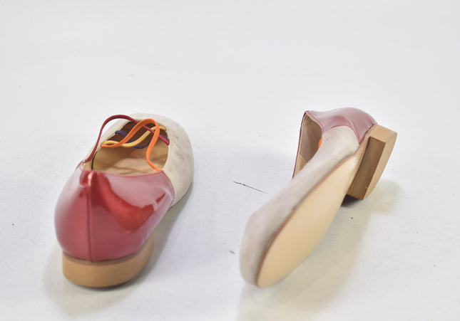 Oya Damen Halbschuhe Slipper Ballerinas EUR 38,5 Nr. 24-N 1974-Schuh-Gebraucht-secondhand