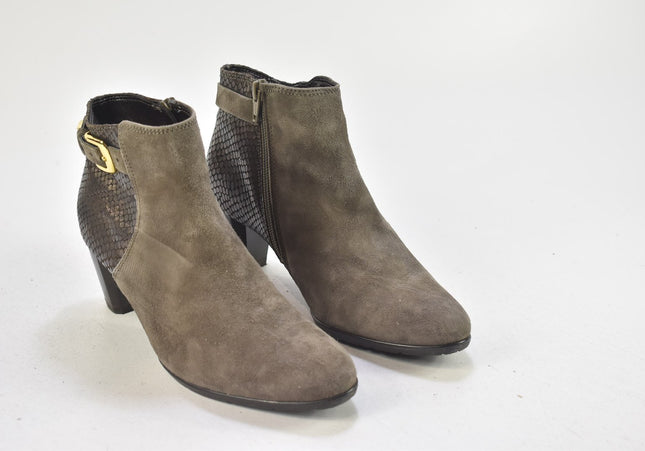 Via Milano Damen Stiefelette Boots EUR 36,5 Nr. 24-B 1680-Schuh-Gebraucht-secondhand