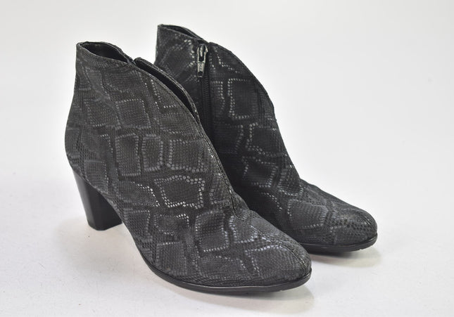 L´Excellent Damen Stiefelette Boots EUR 36,5 Nr. 24-B 808-Schuh-Gebraucht-secondhand