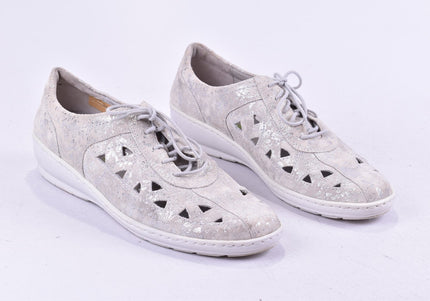 Waldläufer Damen Halbschuhe Freizeitschuhe UK 5,5 Nr. 24-J 4347-Schuh-Gebraucht-secondhand