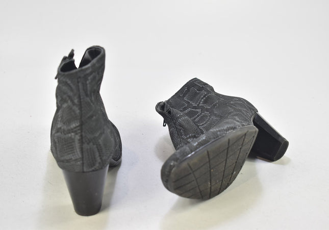L´Excellent Damen Stiefelette Boots EUR 36,5 Nr. 24-B 808-Schuh-Gebraucht-secondhand