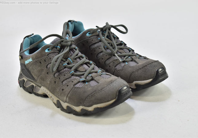 Meindl Portland GTX Damen Wanderschuhe Trekking UK 4,5 Nr. 25-T 2230-gebrauchte Schuhe-second hand-SchuhGebraucht