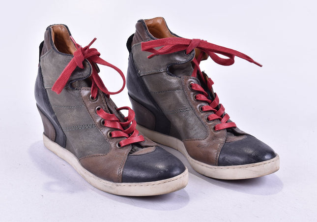 Airstep Damen Stiefelette Boots EUR 38 Nr. 24-M 2129-Schuh-Gebraucht-secondhand