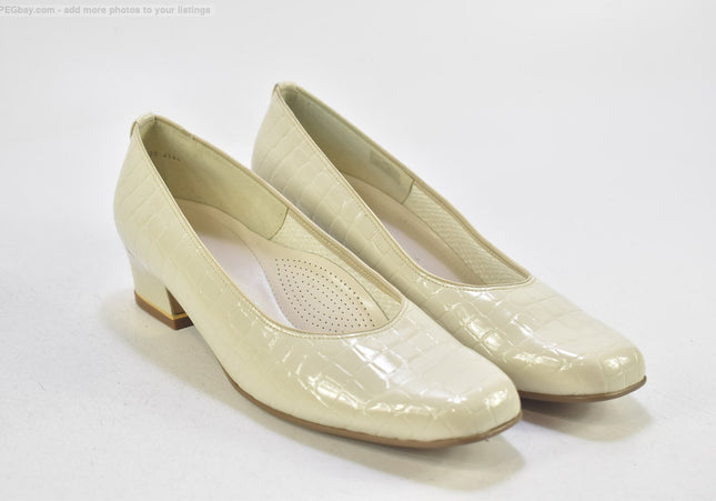 Ara Damen Pumps High Heels UK 7,5 Nr. 25-J 430-Schuh-Gebraucht-secondhand