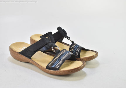 Rieker  Damen Sandale Pantolette  EUR 40 Nr. 26-S 1901