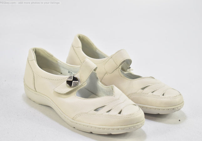 Waldläufer Damen Halbschuhe Slipper Ballerinas UK 4 Nr. 25-J 3423-Schuh-Gebraucht-secondhand