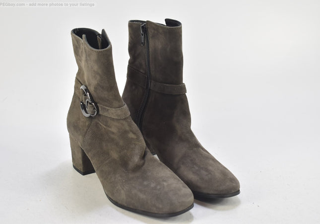 Franco Russo Damen Stiefelette Boots EUR 37 Nr. 24-B 5182-Schuh-Gebraucht-secondhand