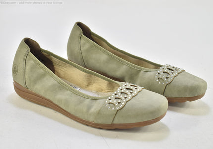 Rieker  Damen Halbschuhe Slipper Ballerinas  EUR 41 Nr. 26-Y 740