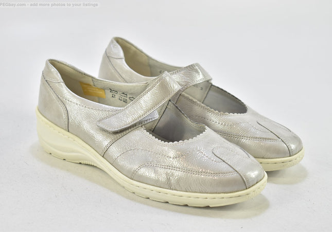 Waldläufer  Damen Halbschuhe Slipper Ballerinas  UK 6,5 Nr. 26-A 246