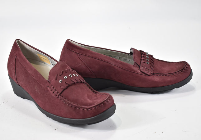 Waldläufer Damen Halbschuhe Slipper Ballerinas UK 5,5 Nr. 24-F 2782-Schuh-Gebraucht-secondhand