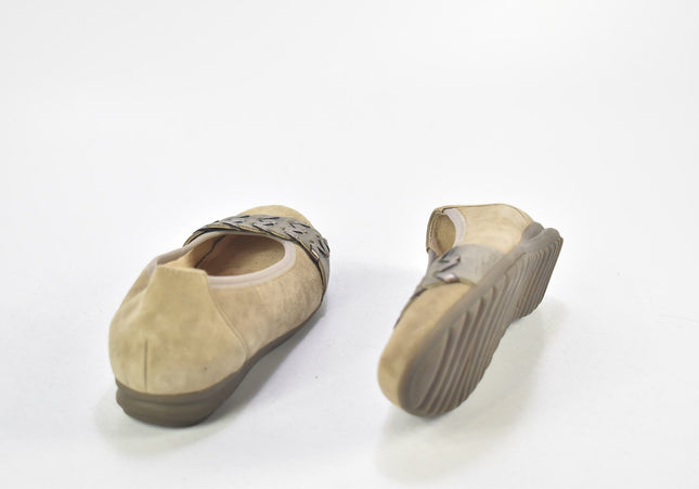 Gabor Damen Halbschuhe Slipper Ballerinas UK 4 Nr. 24-J 2620-Schuh-Gebraucht-secondhand