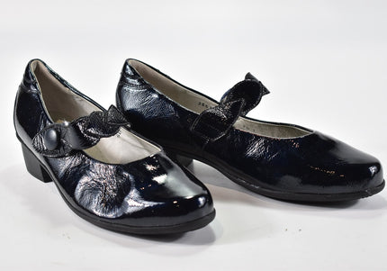 Waldläufer Damen Pumps High Heels UK 7,5 Nr. 24-J 2051-Schuh-Gebraucht-secondhand