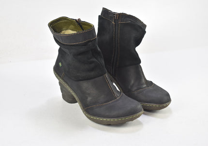 El Naturalista Damen Stiefelette Boots EUR 37 Nr. 24-J 668-Schuh-Gebraucht-secondhand