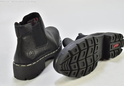 Rieker Damen Stiefelette Boots EUR 39 Nr. 25-B 719-gebrauchte schuhe-second hand-SchuhGebraucht