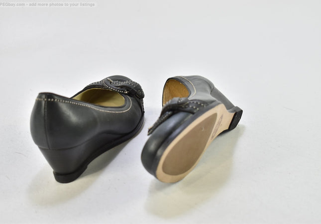 Clarks Damen Pumps High Heels UK 3 Nr. 25-T 973-gebrauchte schuhe-second hand-SchuhGebraucht