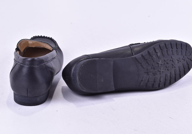 Grünwald Damen Halbschuhe Slipper Ballerinas UK 7 Nr. 24-J 4849-Schuh-Gebraucht-secondhand