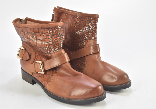 Di Lauro Damen Stiefelette Boots EUR 37 Nr. 24-F 415-Schuh-Gebraucht-secondhand