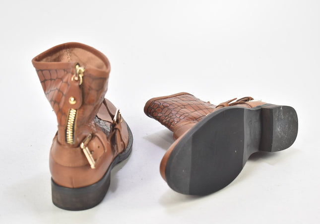 Di Lauro Damen Stiefelette Boots EUR 37 Nr. 24-F 415-Schuh-Gebraucht-secondhand
