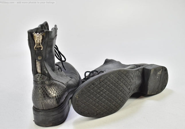 Mjus Damen Stiefelette Boots EUR 41 Nr. 25-B 723-gebrauchte schuhe-second hand-SchuhGebraucht