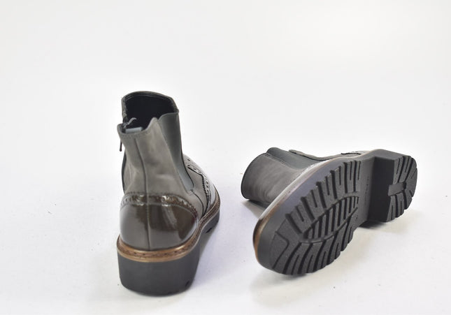 Jenny Damen Stiefelette Boots EUR 37 Nr. 24-F 3418-Schuh-Gebraucht-secondhand