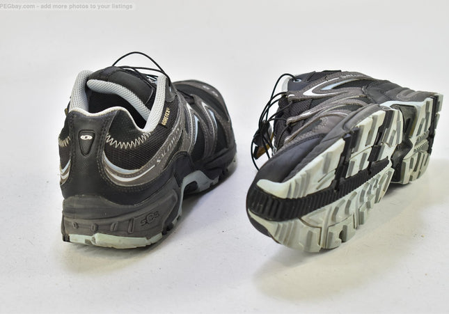 Salomon GTX Damen Wanderschuhe Trekking EUR 39 1/3 Nr. 25-T 2235-gebrauchte Schuhe-second hand-SchuhGebraucht
