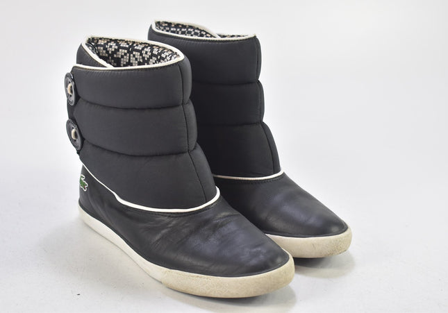 Lacoste Damen Stiefelette Boots EUR 37 Nr. 24-B 3645-Schuh-Gebraucht-secondhand